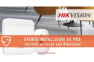 AX PRO: corso tecnico per installatori, a Bergamo